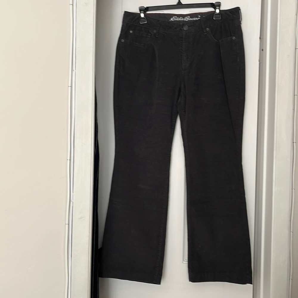 New, corduroy women pants by Eddie Bauer. Made in Sri Lanka. 4 packets.